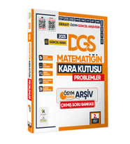 2025 DGS Matematik Kara Kutu 2.Cilt PROBLEMLER ÖSYM Çıkmış Soru Bankası Video/PDF Çözümlü Konu Ö