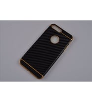 Jopus iPhone 7 Plus ile Uyumlu Silikon Arka Koruma Paneli Siyah SK-089