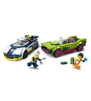 LEGO Police Car and Muscle Car Chase