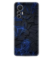 Xiaomi 12 Lite Kılıf Resimli Desenli Silikon Platinium Series Karmaşık 1874