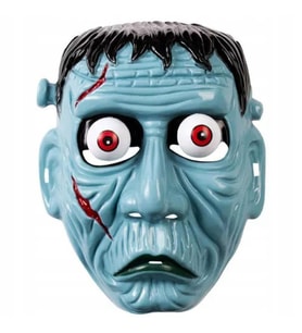 Frankenstein Temalı Sallanan Oynar Gözlü Maske