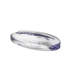 Paşabahçe El İmalatı Kristal Ağır Oval Tabak 1 Adet 25271
