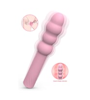 S-Hande East Pear Şarjlı 9 Modlu Gourd Shape Vibratör Pembe