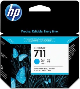 Tonersepeti Hp 711-CZ134A Mavi Orjinal Kartuş 3Lü Paket