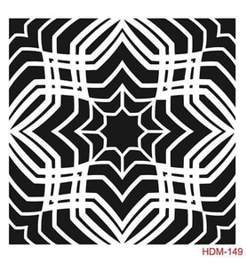 Cadence Home Decor Midi Stencil Boyama Şablonu 25x25 cm. HDM-149 