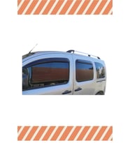 Renault Kango 2 2008-2021 4'lü Mügen Tip Cam Rüzgarlığı