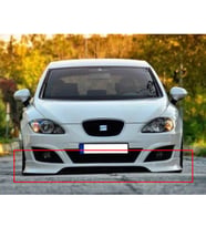Seat Leon Mk2.5 Ön Ek Makyajlı Kasa 2009 2010 2011 2012 Mat Siyah Plastik Ön Karlık