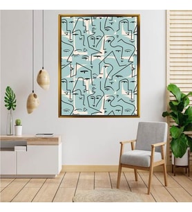 Altın  Çerçeveli tablo n1055
