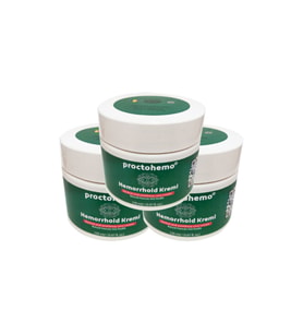 Proctohemo Hemoroid Cream 3 Adet 150 ml Büyük Boy Basur Kremi