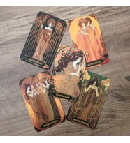 Gold Women Design Tarot Destesi