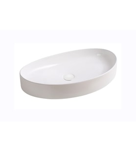 EY-4714 Tezgah Üstü Lavabo Parlak Beyaz