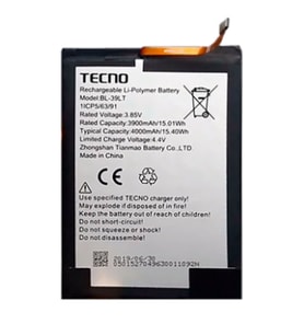 Tkgz Tecno Spark 4 Uyumlu Pil Sıfır - Servis