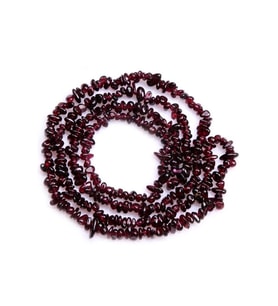 1. Kalite Lal Kırıktaş Dizi - Garnet 80 cm.