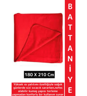 Deluxe Yüksek Isı Yalıtımı Yumuşak Doku Hafif Nefes Alabilir Çift Kişilik Polar Battaniye 180X210 Cm