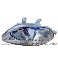 Far Civic  1996-1998 Sedan-Hb. Manuel Sol (1 Adet) (Oem No: 33151-S04-B01)