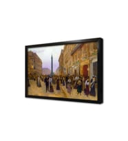 Rue De La Paix Pariz Çerçeveli Mdf Tablo
