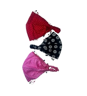 Bandana Paraşüt Model Lastikli 3 Lü