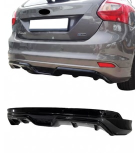 🚘 Ford Focus 3 Makyajsız HB Arka Ek (Plastik) – Dayanıklı ABS Malzeme, Sportif ve Modern Tasarım, Kolay Montaj (Standart)