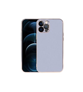 Apple iPhone 12 Pro Max Uyumlu Kılıf Zore Viyana Kapak (Açık Mavi)