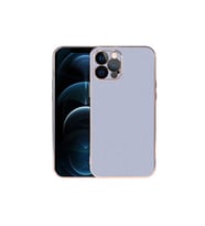 Apple iPhone 12 Pro Max Uyumlu Kılıf Zore Viyana Kapak (Açık Mavi)