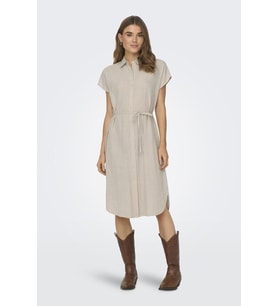 ONLY ONLTIZANA NERI COTTON S/S DRESS WVN NOOS 15320260 TAŞ