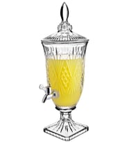 Cam Damacana, Şerbetlik,  Yağdanlık Musluklu 2 Litre
