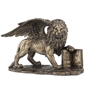 VERONESE BİBLOLAR-Wise Mitoloji & Tarih-WISE LION OF SAINT MARK-26*14,5*18 CM-JWU77040A1