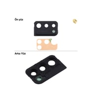 Samsung Galaxy A41 Kamera Lensi Full Kamera lensi sade lens kamera camı kamera merceği