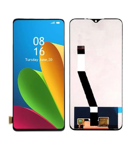 Xiaomi Redmi 9T ile Uyumlu Lcd Ekran Dokunmatik (Siyah)