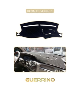 RENAULT SCENIC 1TORPİDO KORUMA HALISI BEJ KENAR