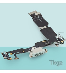 Apple İphone 15 PLUS Full Şarj Soketi Filmi FLEX (YEŞİL)