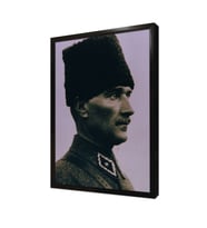 Atatürk Çerçeveli Mdf Tablo