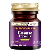 Nutraxin Quick Slim Cleanse Formula 7 Detox 14 Tablet
