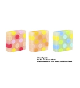 MİKRO E2062 COLOR DOT ECO KARE SİLGİ - TEKLİ
