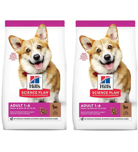 Hills Small Mini Kuzulu Yetişkin Köpek Maması 1,5 Kg 2 Adet