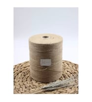 Jütburada Bej Jüt İplik ~1 KG 1000 Metre Hasır İp Kırnap İp Doğal İp Çuval İp