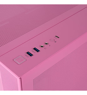THERMALTAKE VIEW 380 CA-1Z2-00MAWN-00 4-ARGB Fanlı Gaming Mid-Tower PC Kasası Pembe
