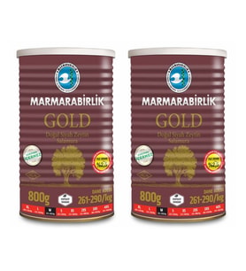 MarmaraBirlik Gold Teneke Zeytin 800 gr x 2 Adet