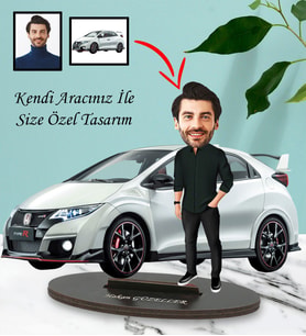 Kendi Aracınız ile Size Özel Karikatür Tasarım Biblo