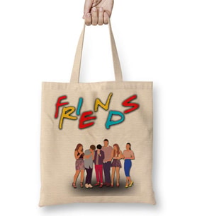 Friends Amigos Bez Çanta Uzun Saplı
