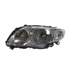 Toyota Corolla- E150- 07/10; Far Lambası Sol Elektrikli/Motorsuz (Hb4/Hb3) (Casp) (E Marklı) (Oem No