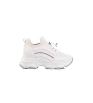 Ayakmod Lady 6064 Z Siyah Kadın Sneaker (Beyaz)
