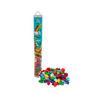 PLUS-PLUS RAINBOW MIX / 100 PCS TUBE