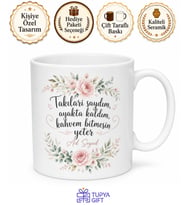 Düğün Yapan Arkadaşa Yorgunluk Kahvesi Takı Sayma Saati Kupası Hediye