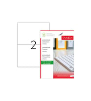 Tanex Lazer Etiket 100 Yaprak 210x148.5 Mm Lazer Yazıcı Etiketi