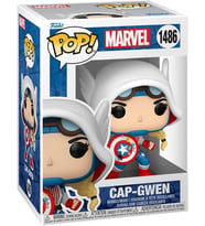 Funko Pop Marvel: Gwen Stacy - Captain America Gwen Figür (Krem)