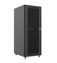 AGER 32U 800x1000mm Dikili Tip Siyah Kabinet Vega AG-VB32U8010S1 Cam Kapak