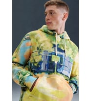 Nike Therma-FIT Pullover Basketball Hoodie Kapüşonlu Erkek Sweatshirt Yeşil
