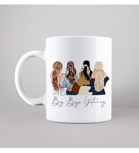 Biz Bize Yeteriz 4 Kız Arkadaş Tasarımlı Kupa