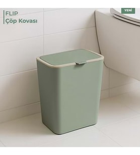 FLIP ÇÖP KOVASI YEŞİL -100183